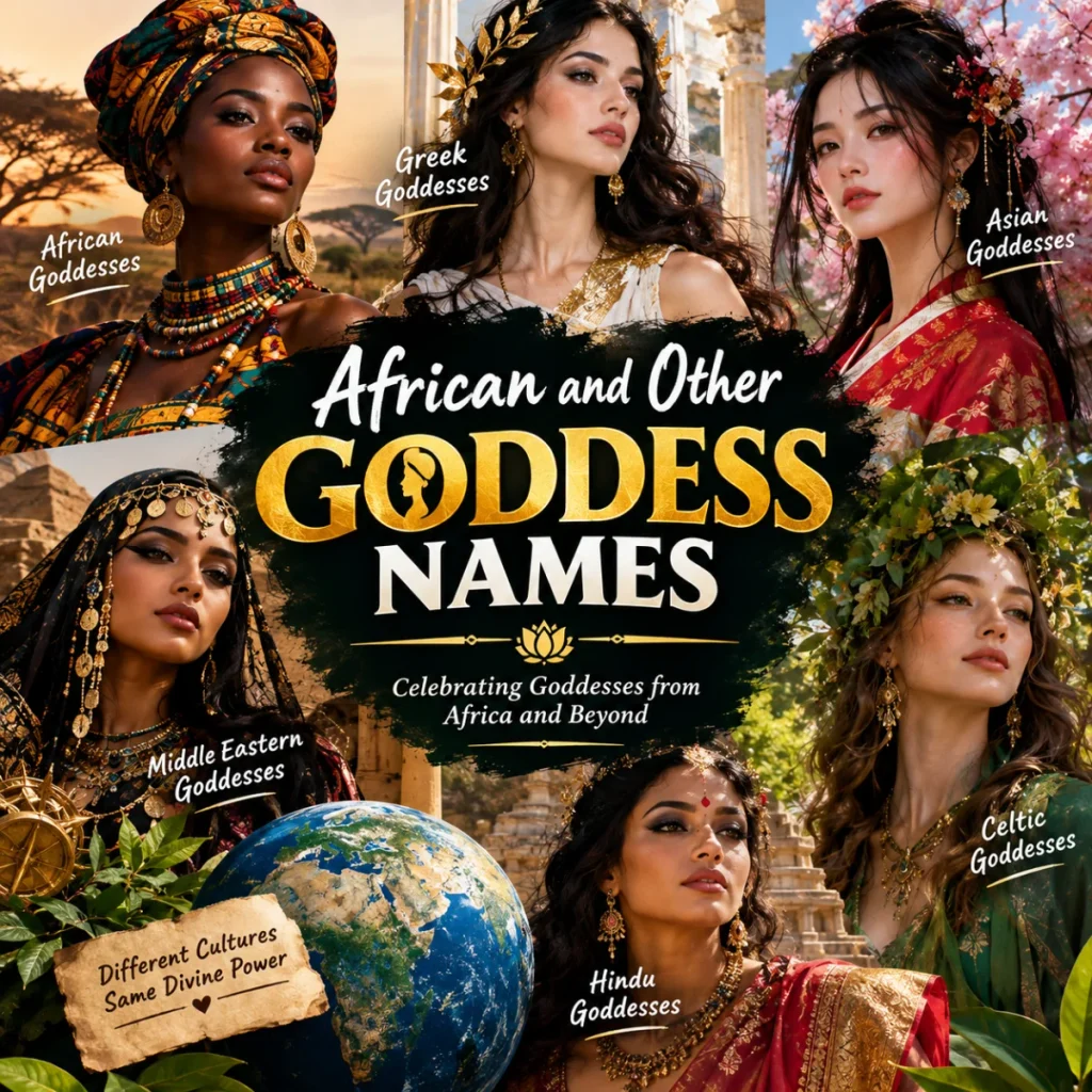 African and Other Goddess Names