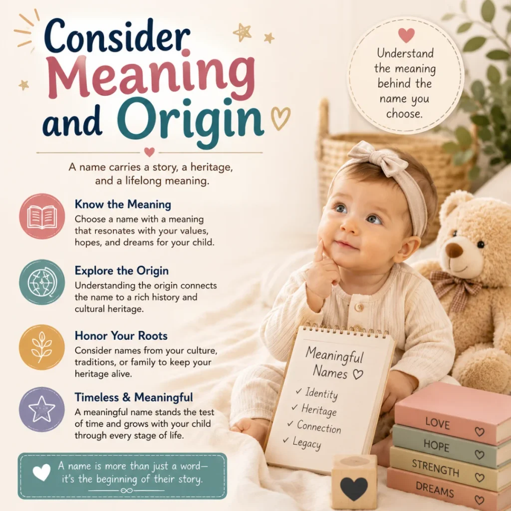 Consider Meaning and Origin