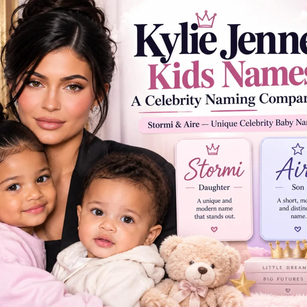 Kylie Jenner Kids Names A Celebrity Naming Comparison