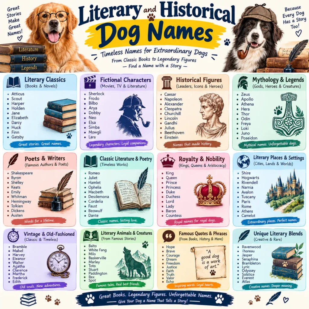 Literary and Historical Dog Names