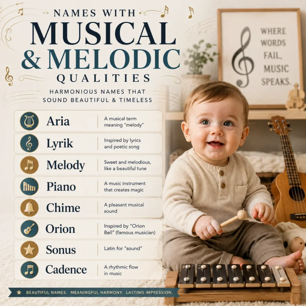 Names With Musical and Melodic Qualities