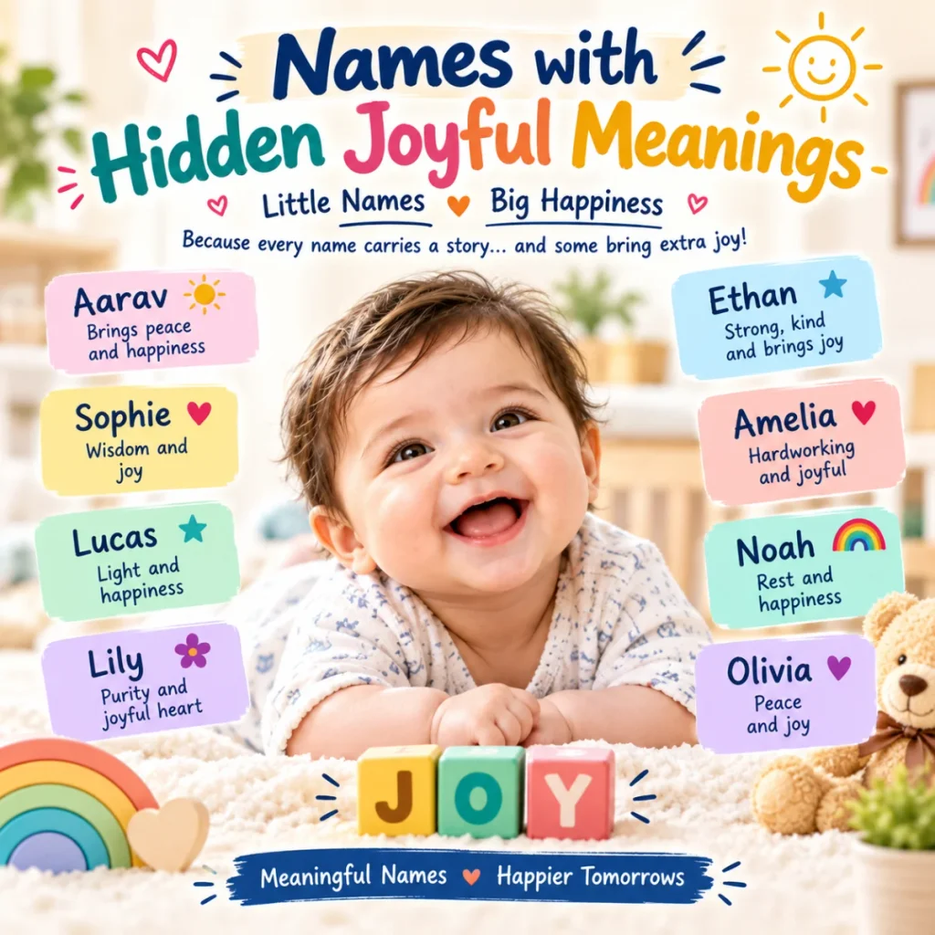 Names with Hidden Joyful Meanings