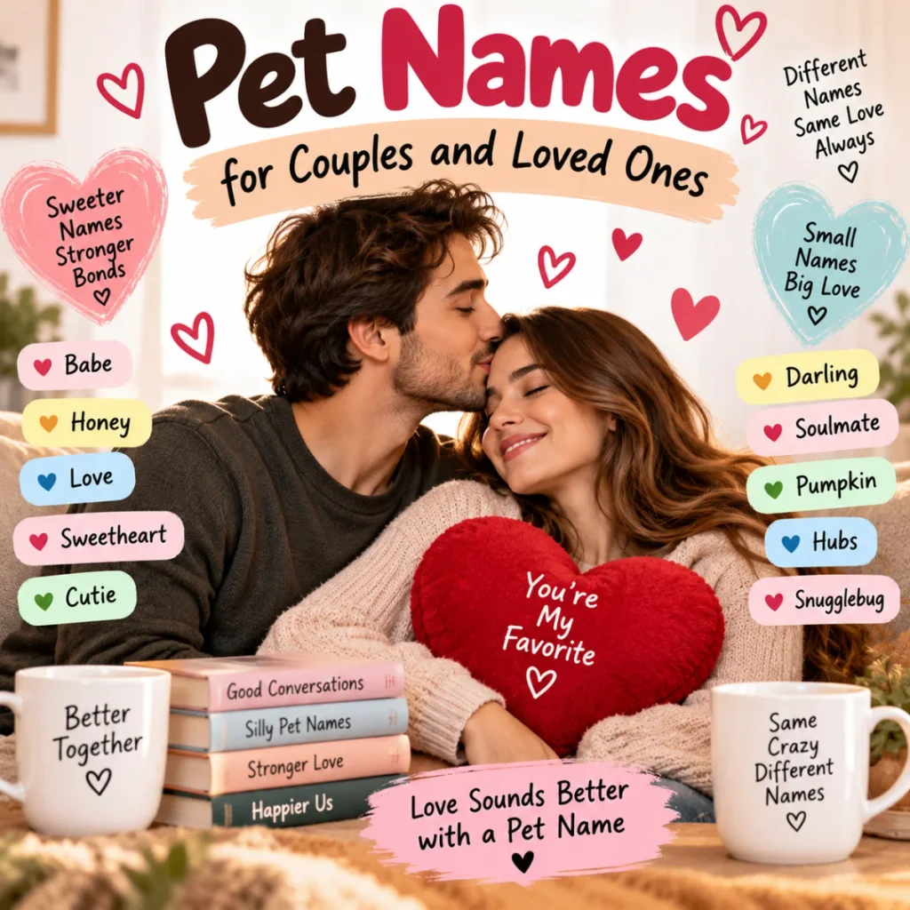 Pet Names for Couples and Loved Ones