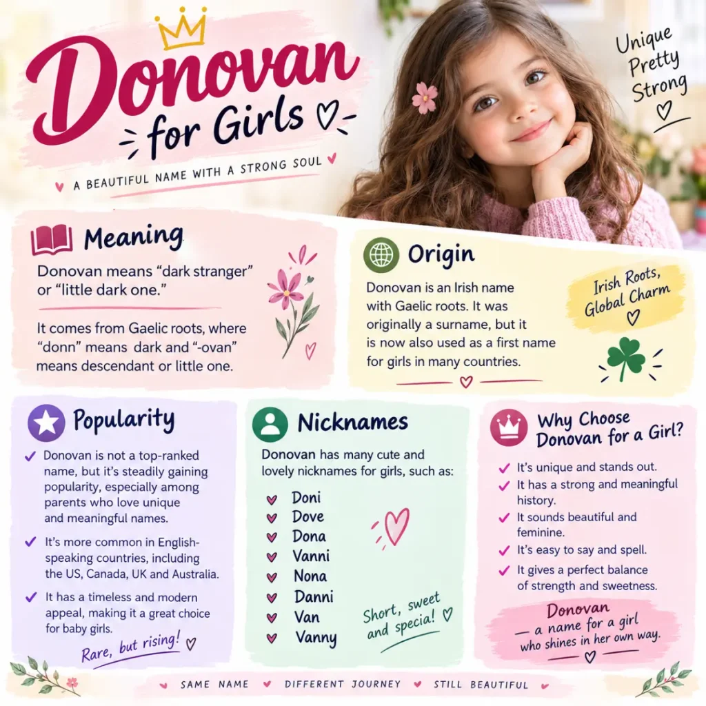 Donovan for Girls