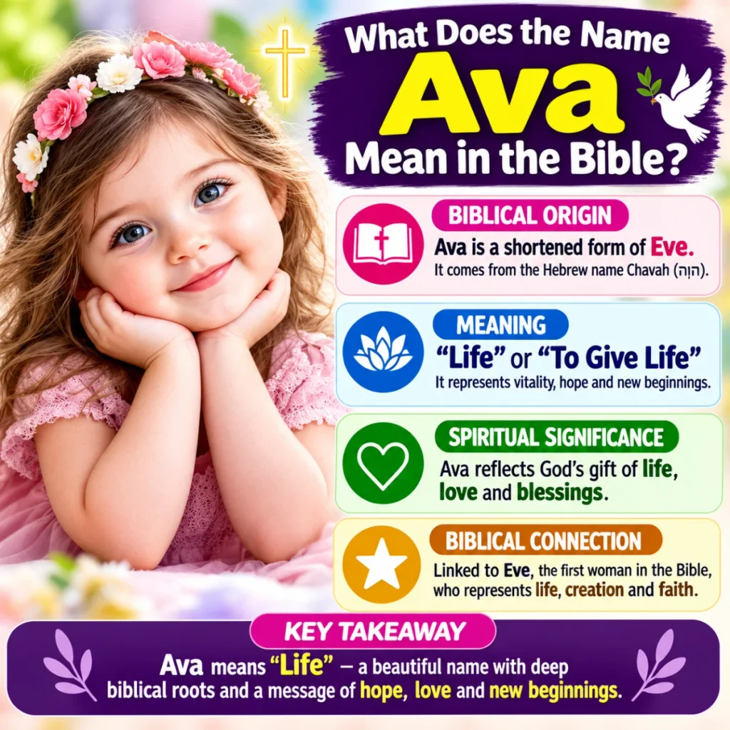 What Does the Name Ava Mean in the Bible