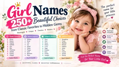 Girl Names 250+ Beautiful Choices from Classic Favorites to Hidden Gems