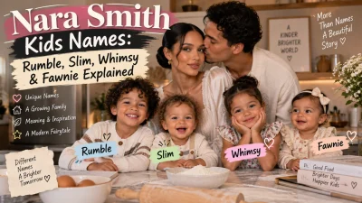 Nara Smith Kids Names Rumble, Slim, Whimsy & Fawnie Explained