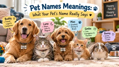 Pet Names Meanings What Your Pets Name Really Says